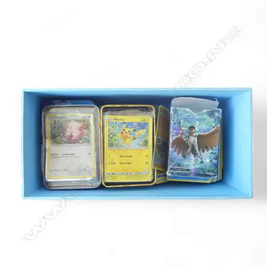 ASST. POKEMON TRADING CARDS in various conditions, some sleeved
