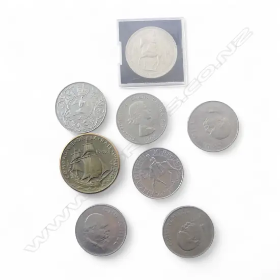 8 UNC. COINS
