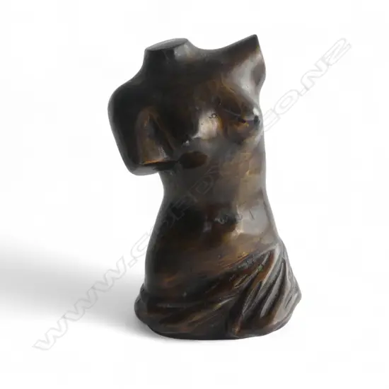 CLASSIC STYLE BRONZE FEMALE TORSO after Venus de Milo