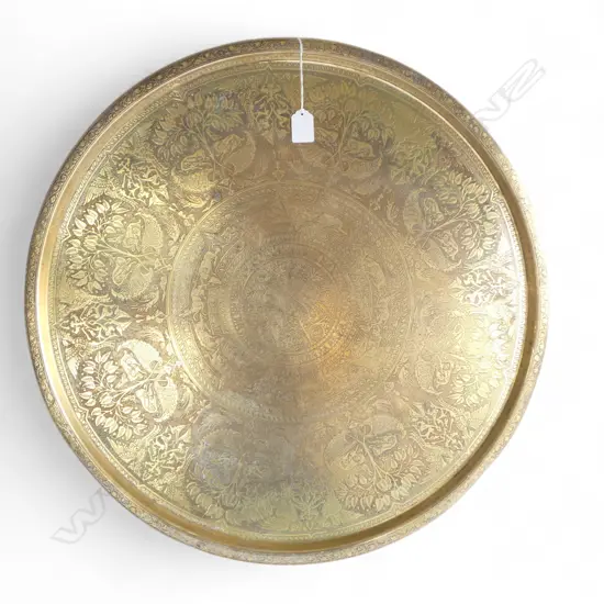 LG BRASS CHARGER TRAY 590mm dia