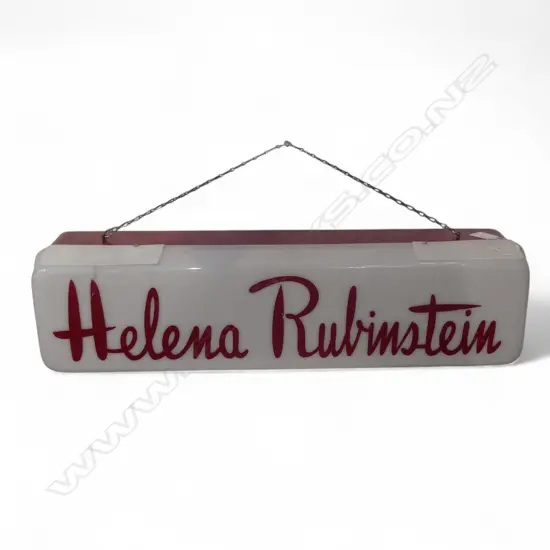 VINTAGE HELENA RUBINSTEIN LIGHT BOX [WORKING] L.620mm