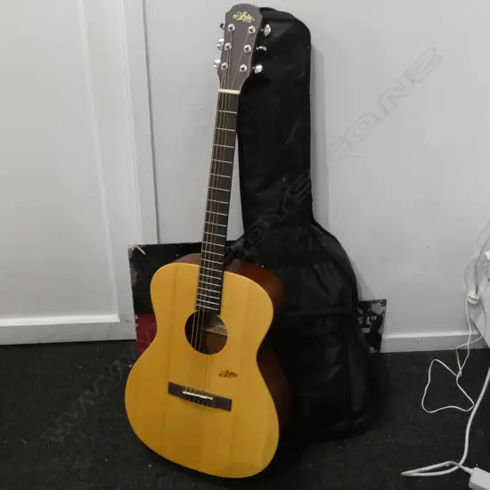 ARIA MF-200 MTN ACOUSTIC GUITAR in soft shell case
