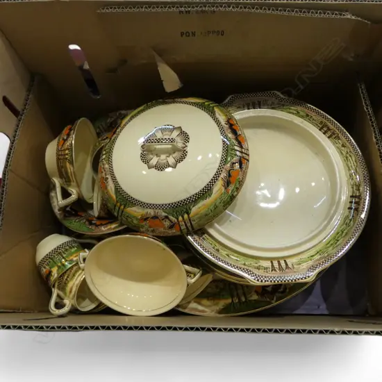 MYOTT & SONS PART DINNER SERVICE  COUNTRYSIDE PAT