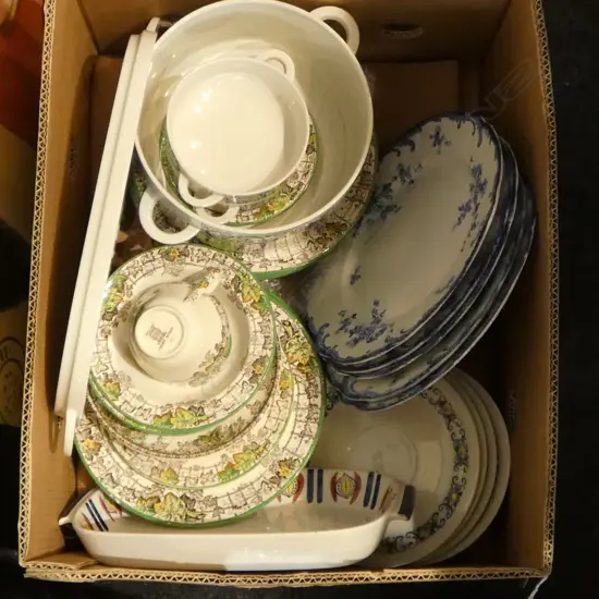 ASST. CHINA; SPODES BYRON, VILLEROY & BOCH 'CADIZ', ETC