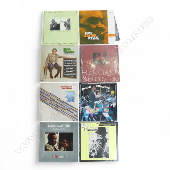 ASST. JAZZ LPs; BUCK CLAYTON & BUDDY TATE etc Provenance: Ex Collection Wellington Choy