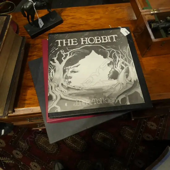3 LP BOX SETS; THE HOBBIT, HOFFNUNG'S SPOKEN RECORDINGS & THE GYPSY BARRON