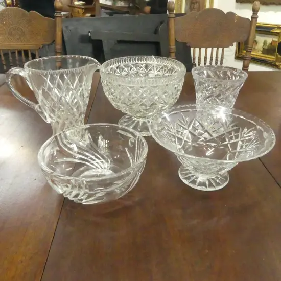 5 LG PCES CUT CRYSTAL H.220mm