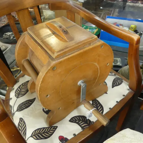 WOODEN BUTTER CHURN H.340mm