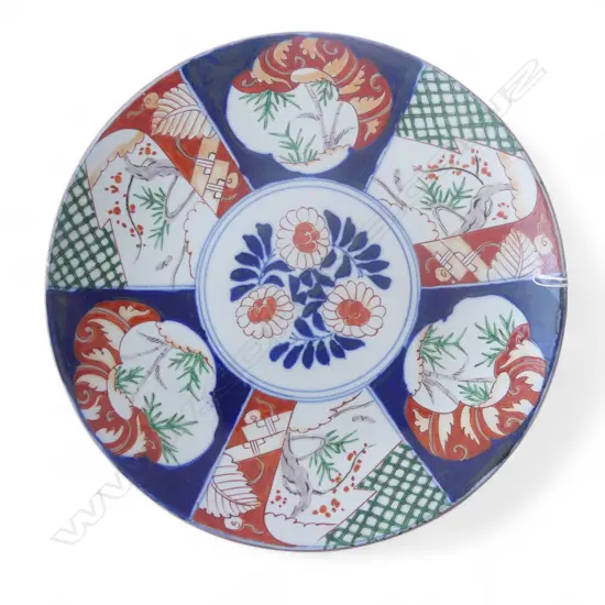 JAPANESE IMARI CHARGER 365mm dia