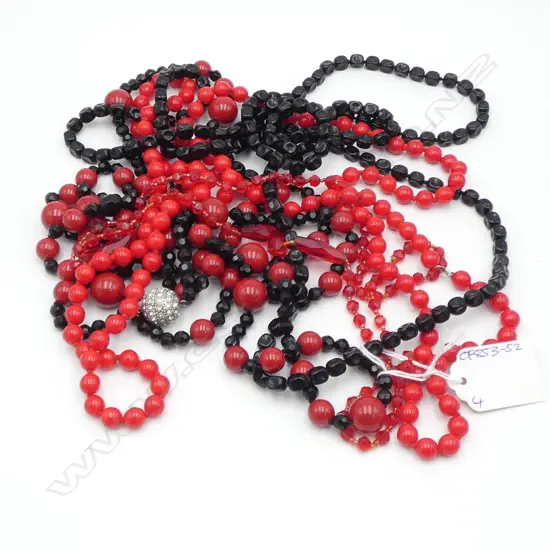 4 BEAD NECKLACES