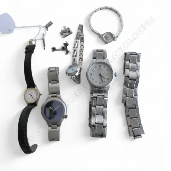 ASST. WRIST WATCHES, PARTS ETC