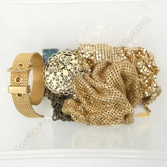 ASST. COSTUME JEWELLERY Incl. WHITING & DAVIS LAME