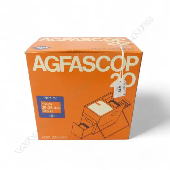 BOXED AGFASCOP 20 SLIDE VIEWER