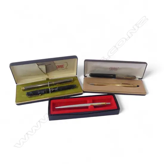 COLLECTION OF 5 VINTAGE FOUNTAIN PENS WENTMORE 46 S/SILVER TOPPED SWAN 14CT GOLD NIB & 3 OTHERS