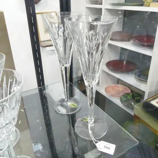 PR WATERFORD CHAMPAGNE FLUTES H.235mm
