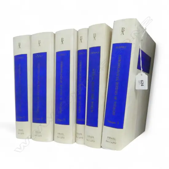 6 VOLS. CHRONOLOGICAL HISTORY OF VOYAGES