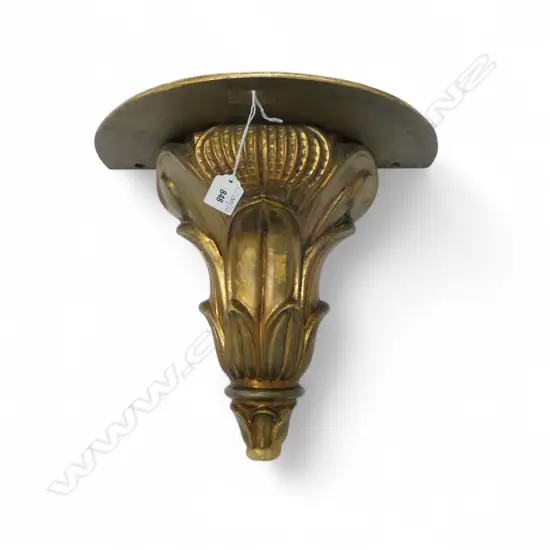 GILT WALL SCONCE - BASE REPAIRED H.285mm