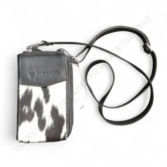 COW SKIN SHOULDER BAG 