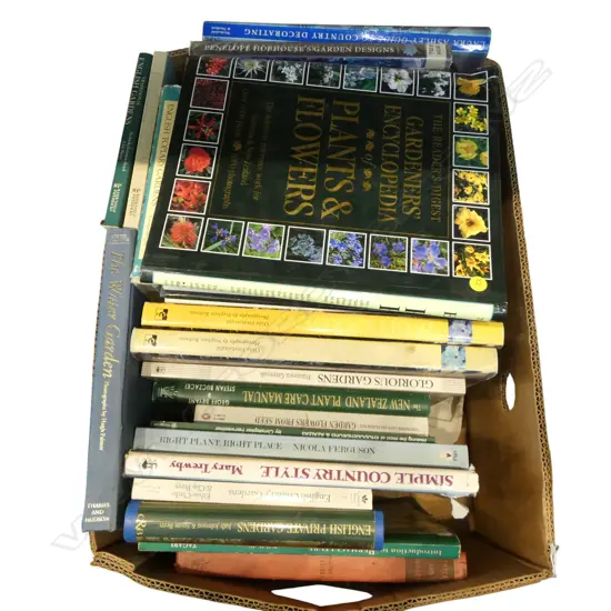 ASST. GARDENING BOOKS