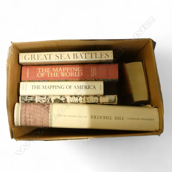 ASST. BOOKS; MAPS ETC