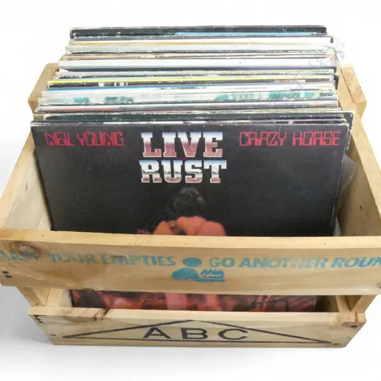CRATE OF ASST. LPS