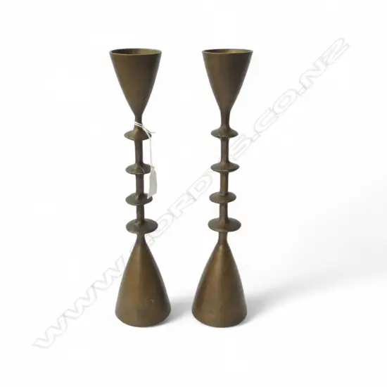 PR BRONZE CANDLE STICKS H350mm