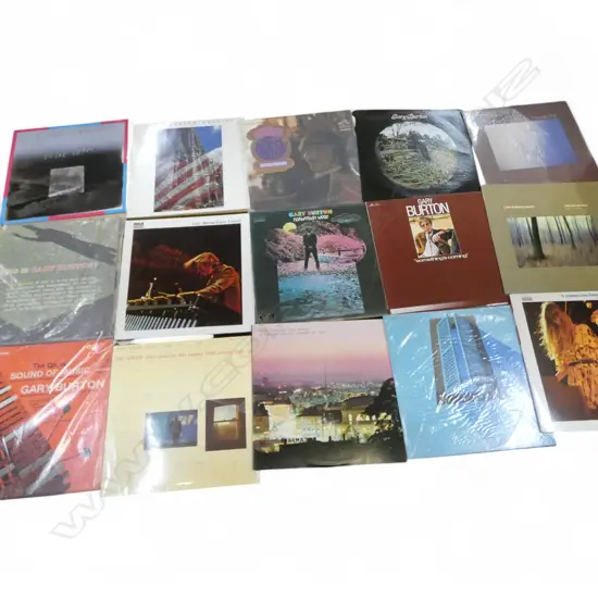 ASST. GARY BURTON JAZZ LPs etc Provenance: Ex Collection Wellington Choy