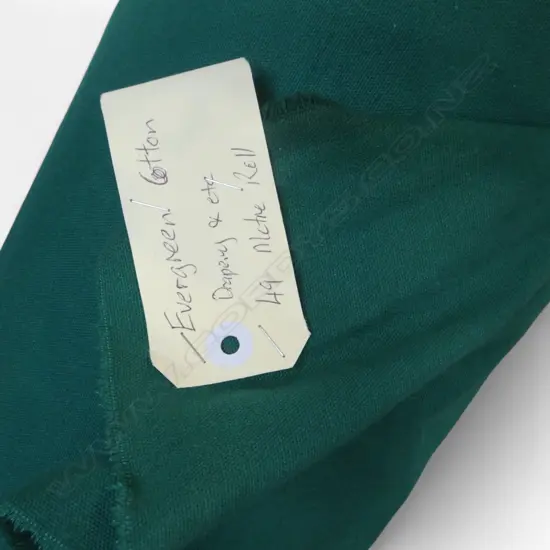 FABRIC BOLT; EVERGREEN COTTON, 49M