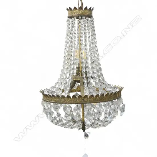 BASKET CHANDELIER H.500mm