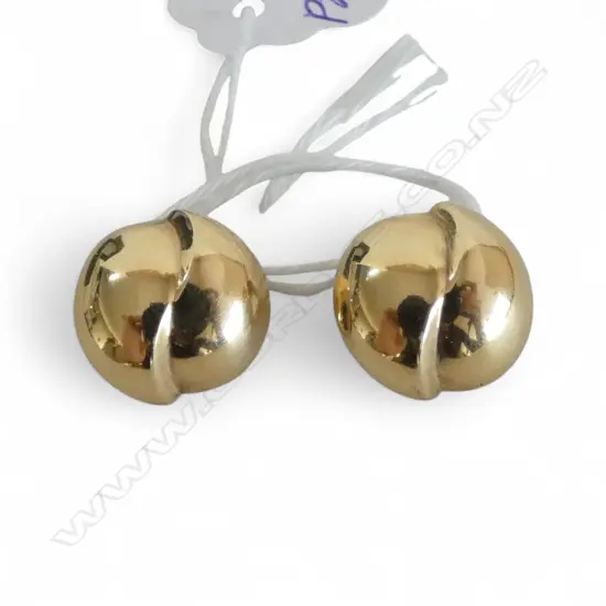 PR 9CT EARRINGS, 2.2gms CLIP ONS