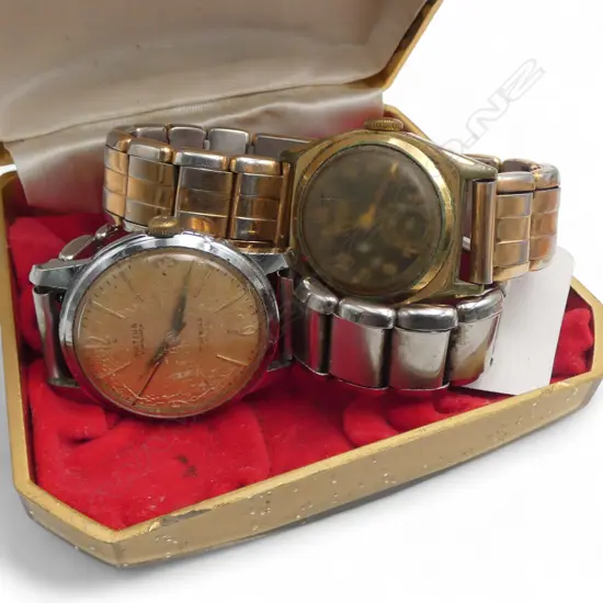 2 VINTAGE MENS WRISTWATCHES ROAMER  & MATINA CHAMPION 