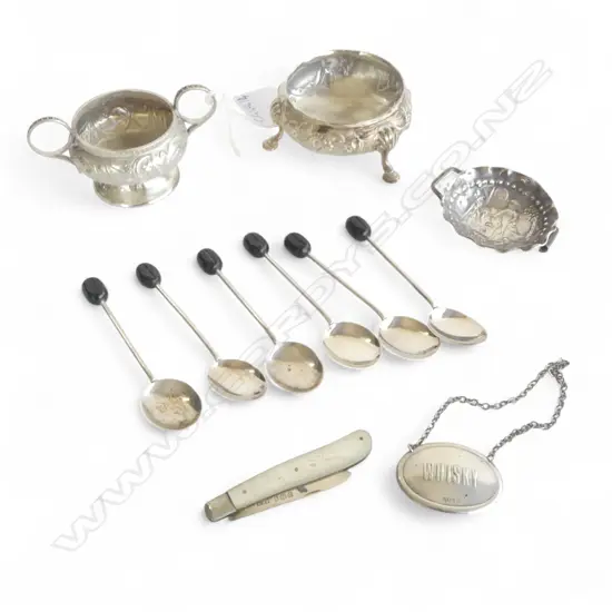 ASST. STG SILVER INCL. MoP POCKET KNIFE 145gms