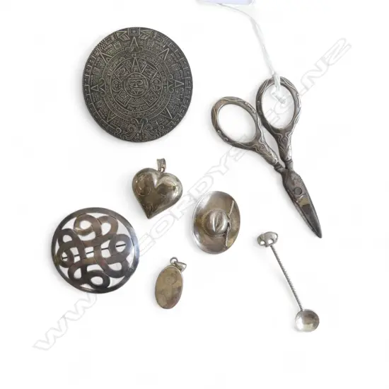 ASST. STG SILVER JEWELLERY, 88gms