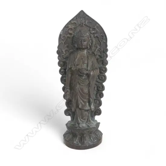 ORIENTAL BRONZE BUDDHA H.175mm