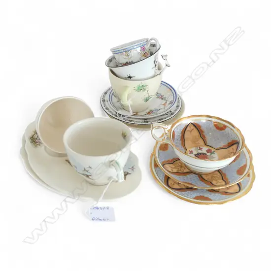 2 ALFRED MEAKIN TENNIS SETS, 2 ROYAL DOULTON C/S, HAMMERSLEY TRIO & C/S