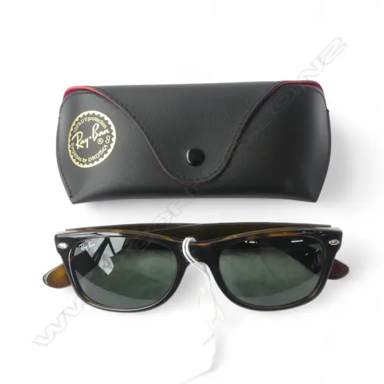 PR RAY-BAN SUNGLASSES, CASED