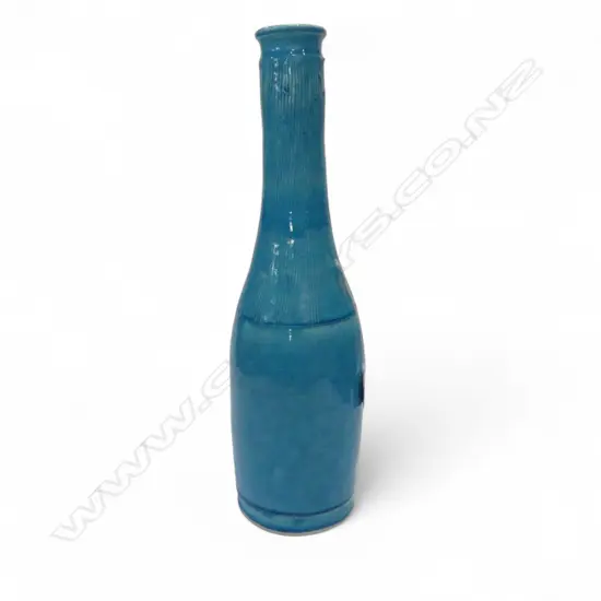 N.Z. STUDIO POTTERY VASE H.440mm potters mark 'M'