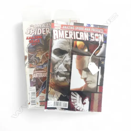 'SPIDER-MAN - AMAZING GRACE' COMIC SERIES (5) + 'AMERICAN SON' COMPLETE COMIC SERIES (4) 