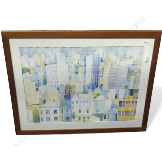 L. BURBIDGE, URBAN BUILDINGS WC 1981 530x745mm