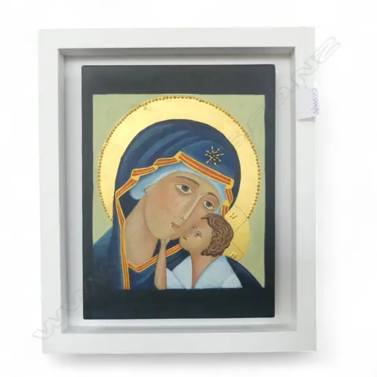 FIRTH JENKINS, ICON, EGG TEMPERA ON WOOD 260x200mm