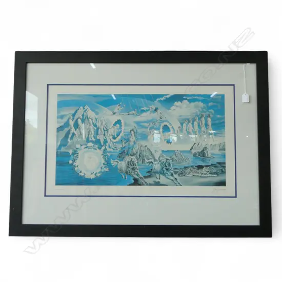 JOE GARNETT 'FULL CIRCLE' PRINT 425x720mm