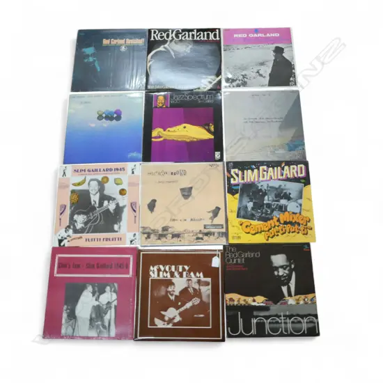 ASST. GARLAND & SLIM GAILLARD JAZZ LPs etc Provenance: Ex Collection Wellington Choy