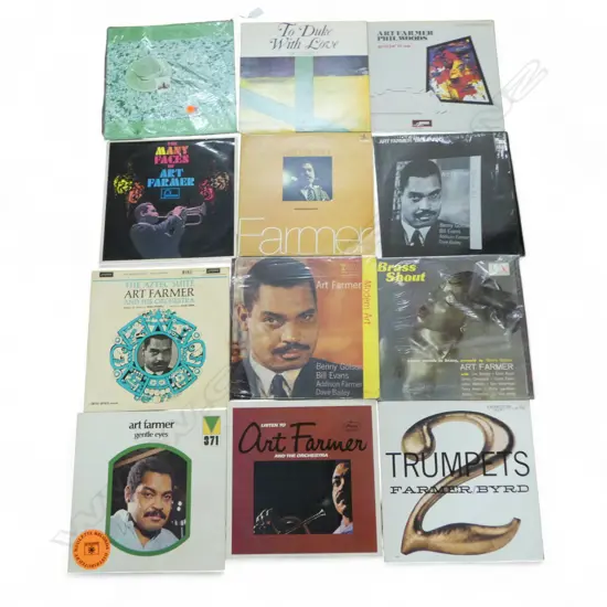 ASST. ART FARMER JAZZ/BLUES LPs Provenance: Ex Collection Wellington Choy