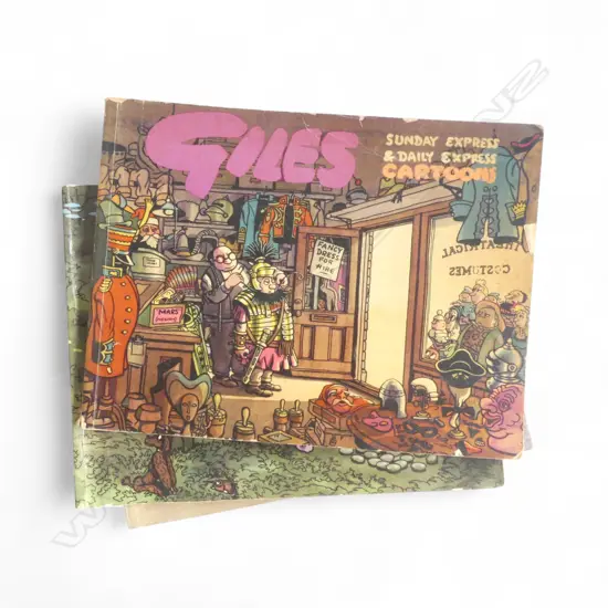 VOLS. 1-10 VINTAGE GILES CARTOONS