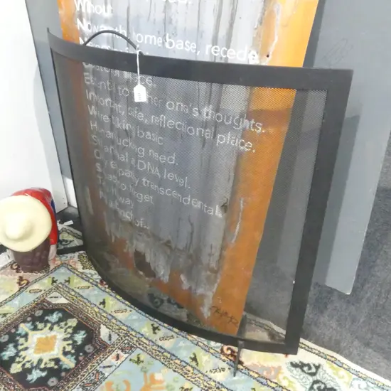 METAL FIRESCREEN 750x955mm