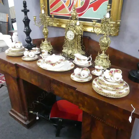 12 SETTING ROYAL ALBERT COUNTRY ROSES DINNER SERVICE SEE FULL DESCRIPTION