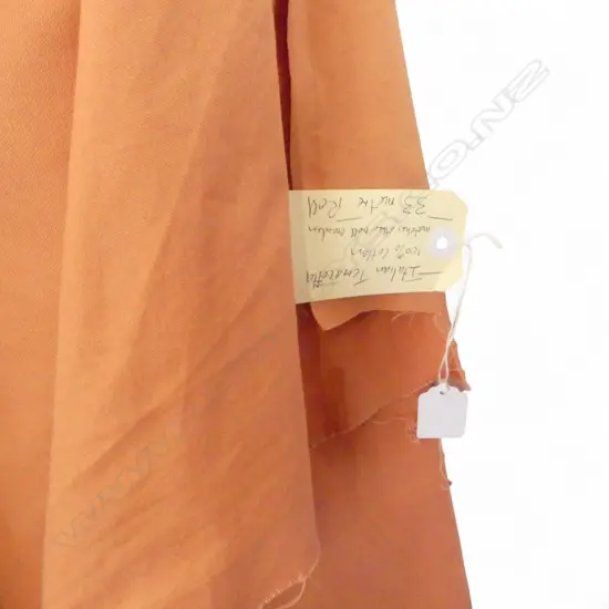 FABRIC BOLT; COTTON TERRACOTTA, 34M