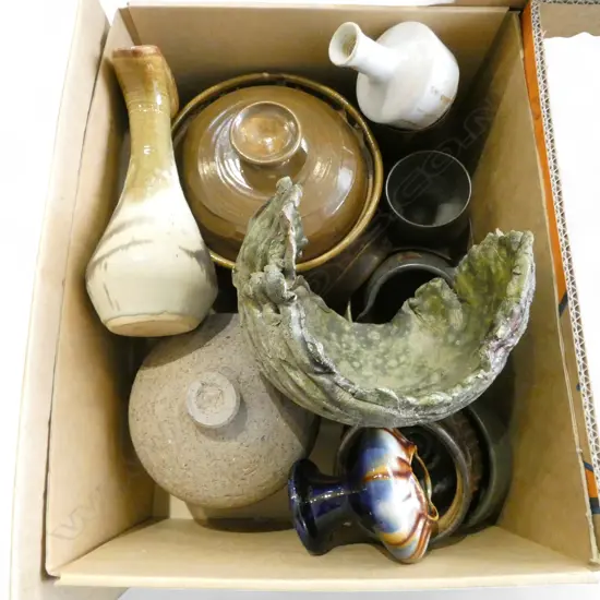 ASST. N.Z. STUDIO POTTERY