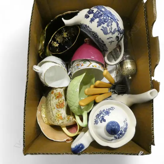 ASST. CHINA, CUTLERY etc; ROYAL WINTON, ADDERLEY etc