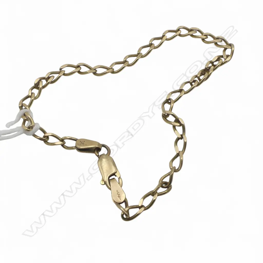 9CT YELLOW GOLD BRACELET 3.16gms Image 1++